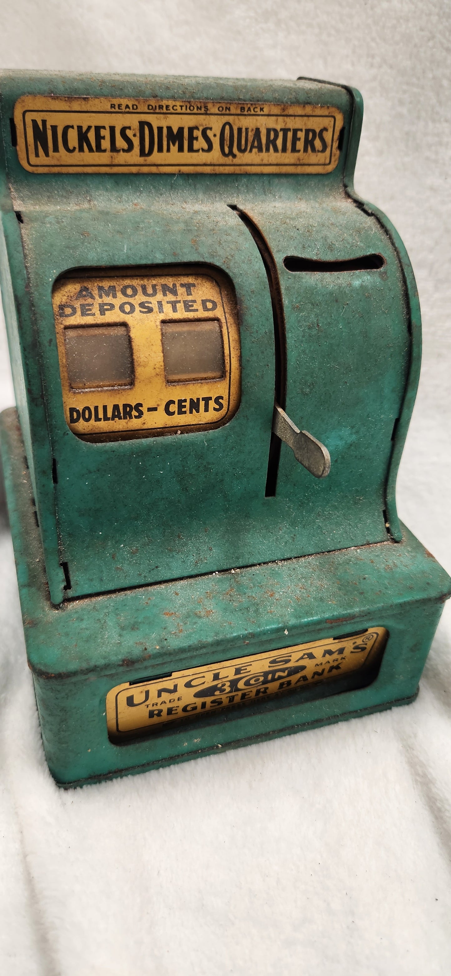 Uncle Same 3 Coin Register Bank