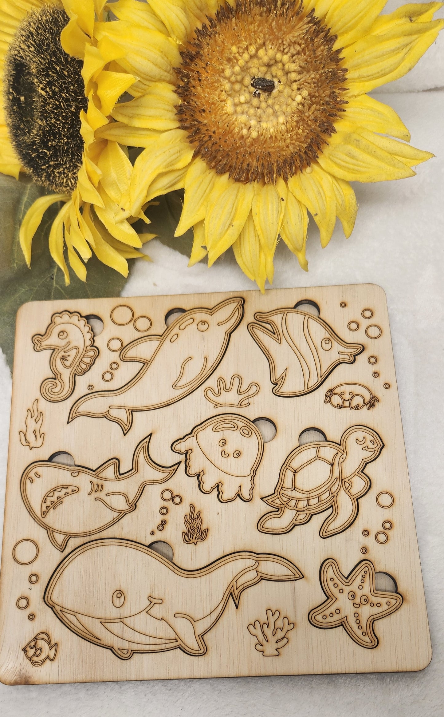 Wooden Engraved Puzzles