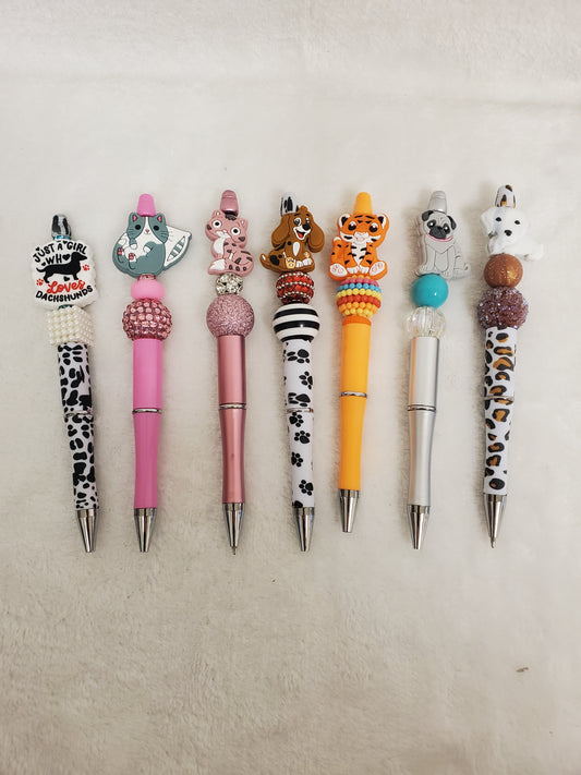 Cat and Dog Design Pens