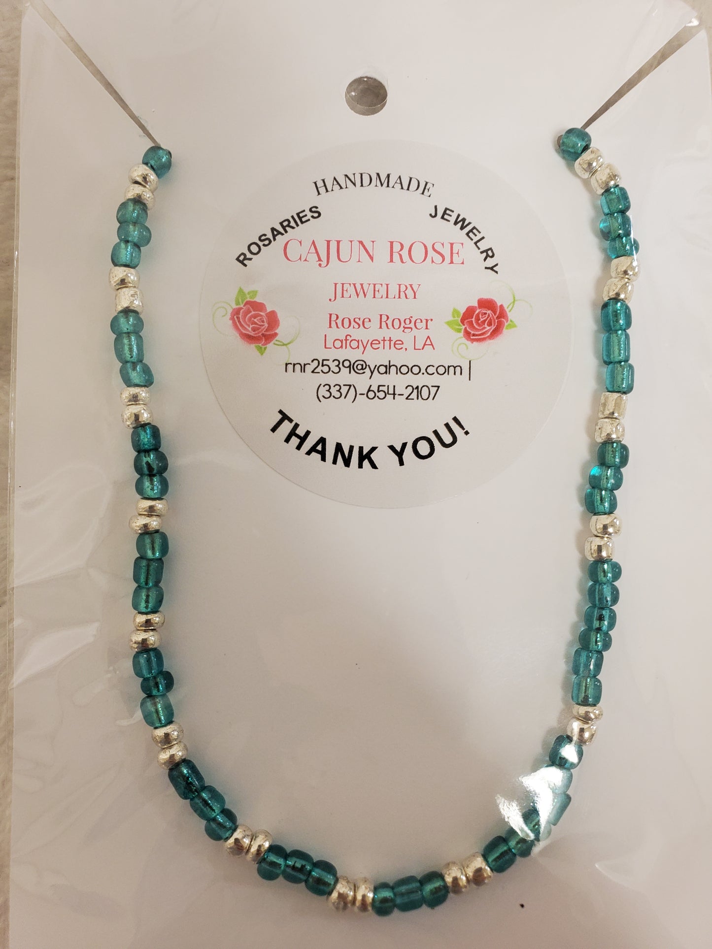 16" Beaded Necklaces by Rose